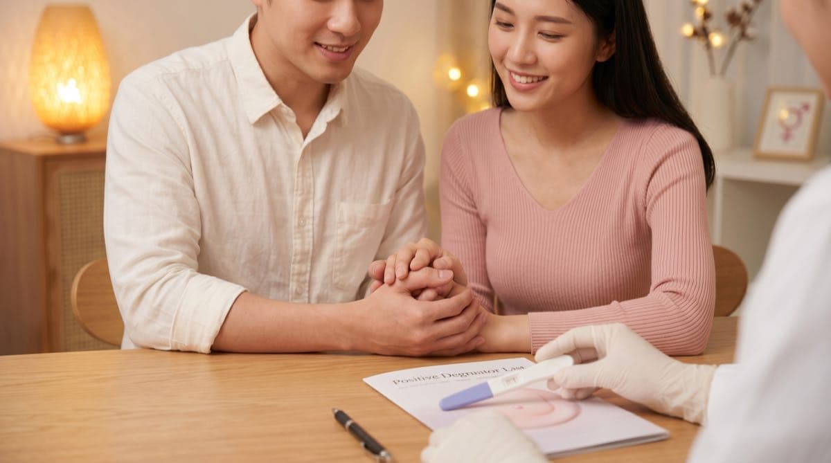 夫婦共同接受中醫備孕調理評估,配合自然懷孕、IUI 或 IVF 前後調理