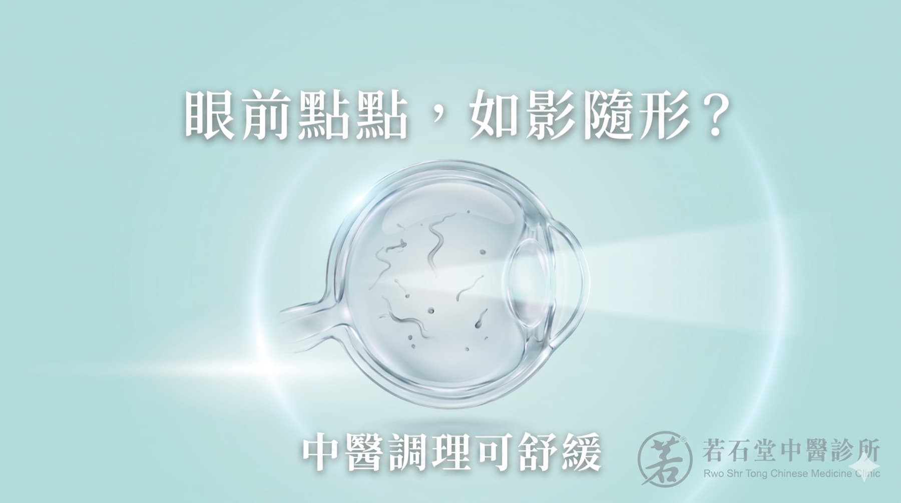 飛蚊症眼前黑點示意圖,香港中醫眼科調理資訊